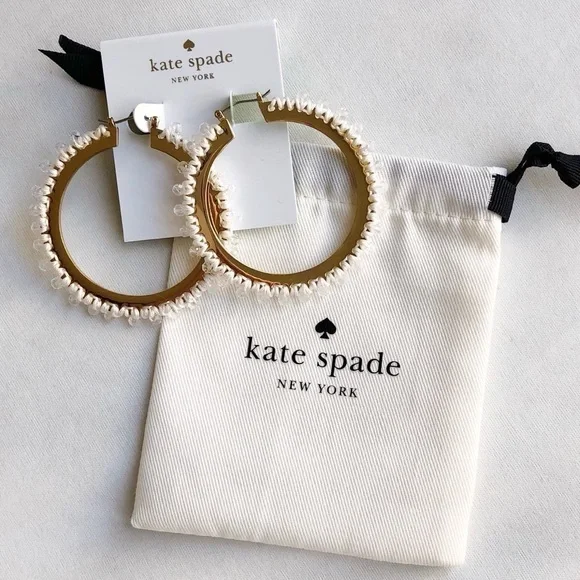 Kate Spade Wrap It Up Hoop Earrings - Picture 4 of 8